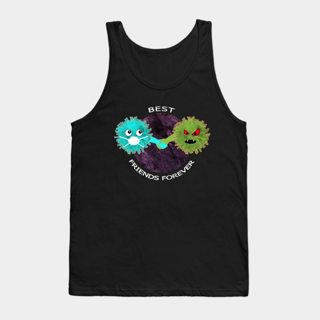 Corona best friends forever Tank Top by BaronBoutiquesStore